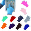 Téléphone magique tricoté conduisant des gants Smartphone d&#39;écran tactile mignon de gant d&#39;hiver